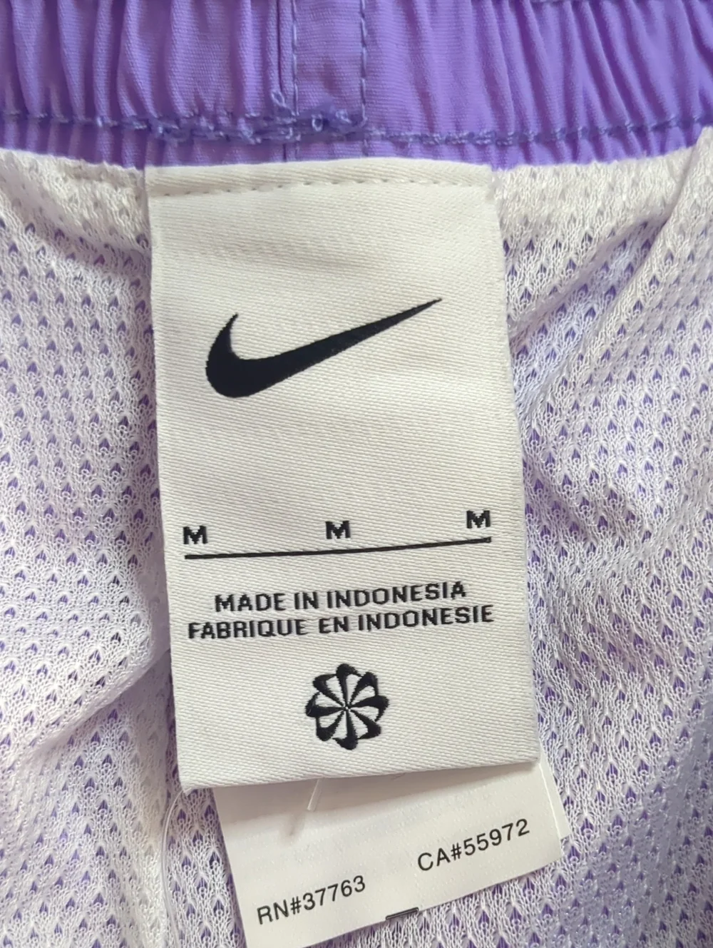 Nike Men's M Move To Zero Lavender Purple Swim Trunks NWT